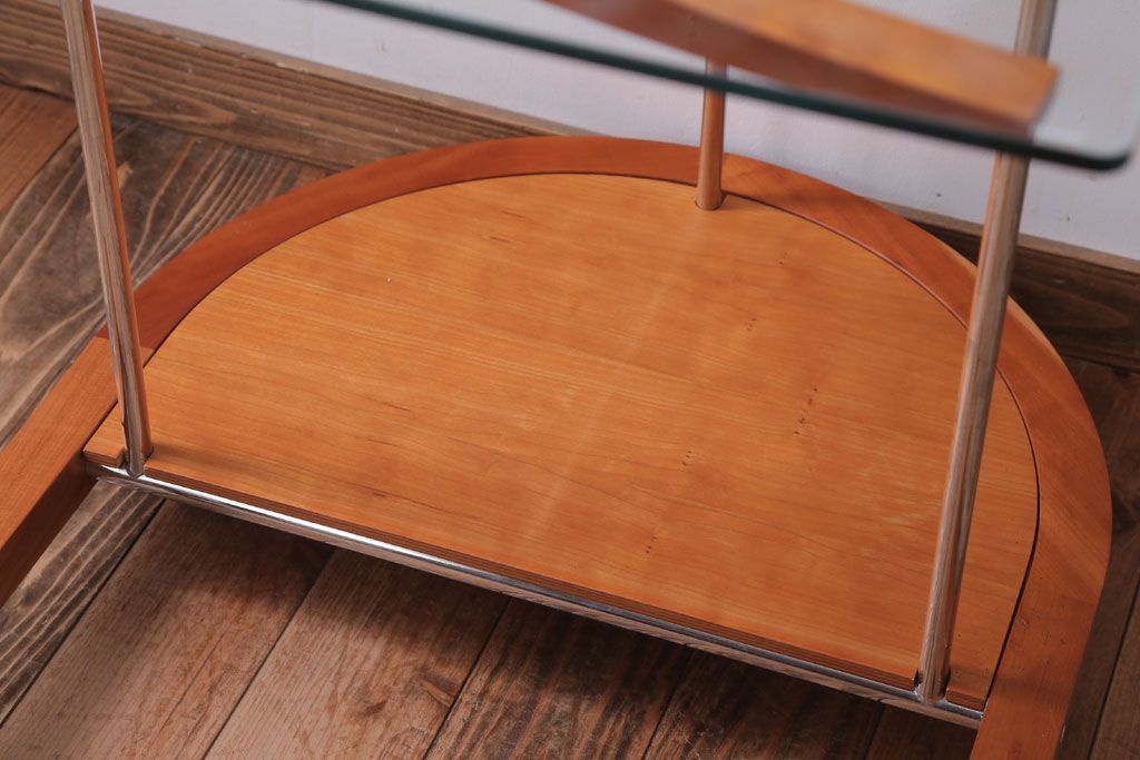 中古　PORADA　パソコンデスク(AWARD P.C DESK・LOOP DESK)(定価148000円)