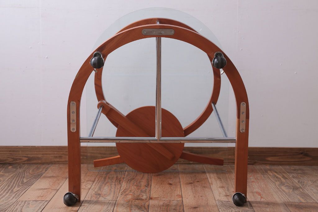 中古　PORADA　パソコンデスク(AWARD P.C DESK・LOOP DESK)(定価148000円)