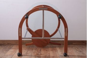 中古　PORADA　パソコンデスク(AWARD P.C DESK・LOOP DESK)(定価148000円)