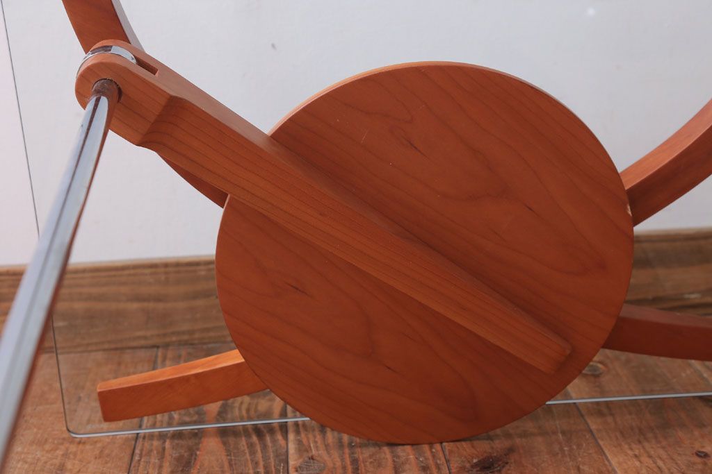 中古　PORADA　パソコンデスク(AWARD P.C DESK・LOOP DESK)(定価148000円)