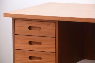 中古　CHLOROS(クロロス)　Foundation　バックシェルフデスク(机、在宅ワーク、在宅用)