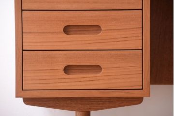 中古　CHLOROS(クロロス)　Foundation　バックシェルフデスク(机、在宅ワーク、在宅用)