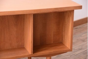 中古　CHLOROS(クロロス)　Foundation　バックシェルフデスク(机、在宅ワーク、在宅用)