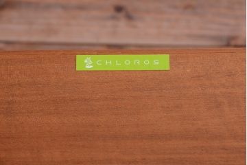 中古　CHLOROS(クロロス)　Foundation　バックシェルフデスク(机、在宅ワーク、在宅用)