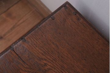 レトロ家具　昭和レトロ　古い木製の小さなアンティーク文机