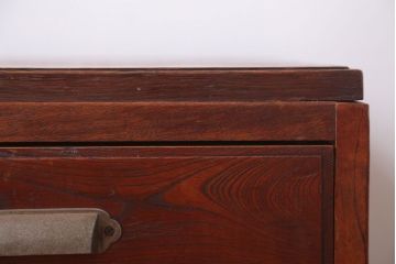 レトロ家具　昭和レトロ　古い木製の小さなアンティーク文机
