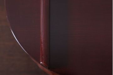 アンティーク雑貨　和製アンティーク　漆が美しい古い木製のお櫃(おひつ)