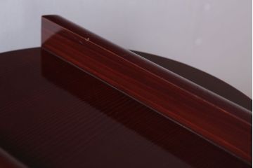 アンティーク雑貨　和製アンティーク　漆が美しい古い木製のお櫃(おひつ)