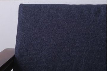 ヴィンテージ家具　北欧ビンテージ　ローズウッド材のシンプルな1人掛けアームソファ(2)