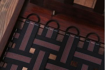 ヴィンテージ家具　北欧ビンテージ　ローズウッド材のシンプルな1人掛けアームソファ(2)