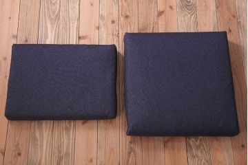 ヴィンテージ家具　北欧ビンテージ　ローズウッド材のシンプルな1人掛けアームソファ(2)