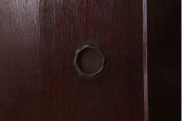 レトロ家具　昭和レトロ　角脚付きのシンプルなローボード