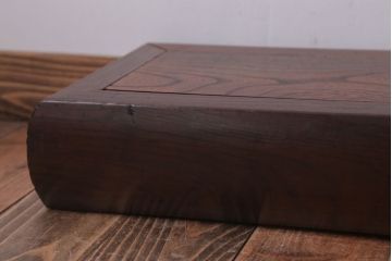 アンティーク家具　古民具・骨董　古い木製のアンティーク飾り台