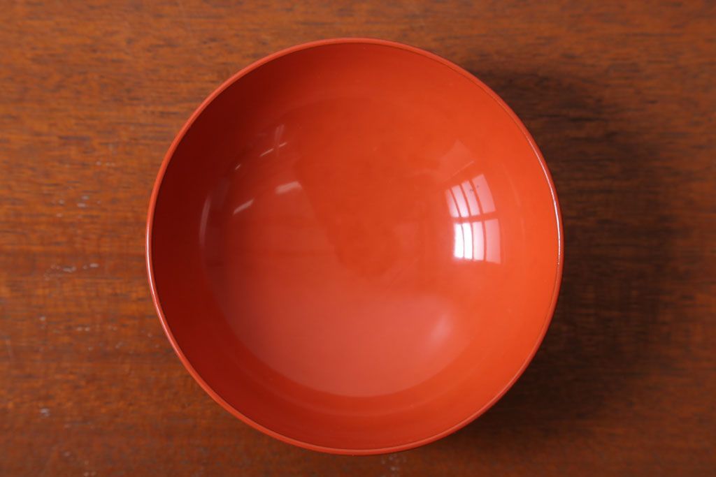 アンティーク　大正〜昭和初期　木製沈金蒔絵椀10客(2)