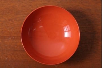 アンティーク　大正〜昭和初期　木製沈金蒔絵椀10客(2)