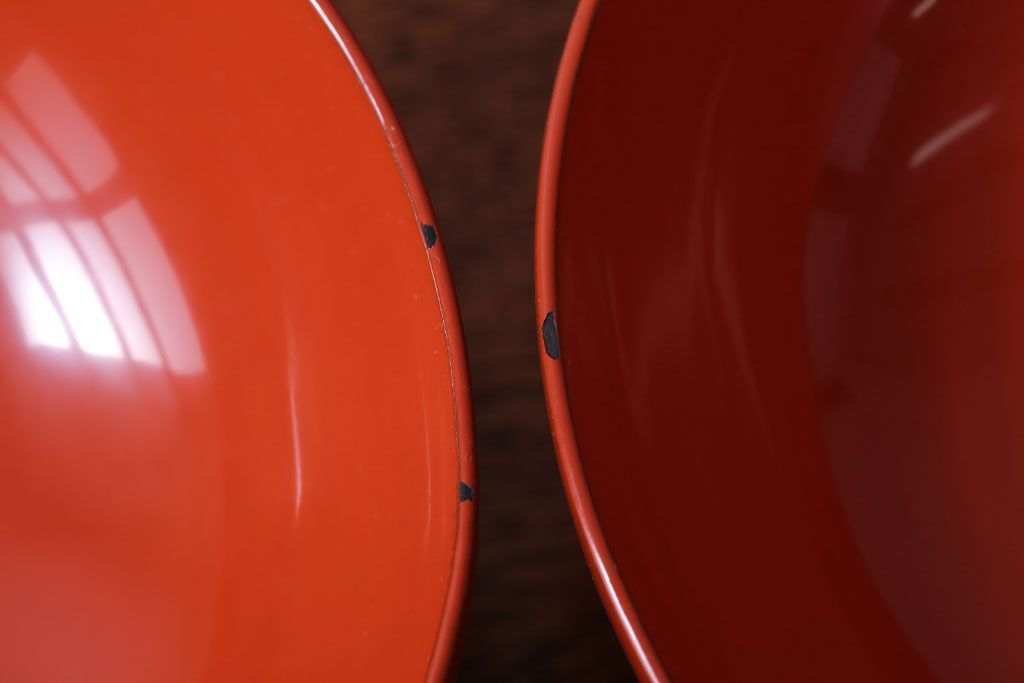 アンティーク 昭和三年　木製沈金蒔絵椀10客