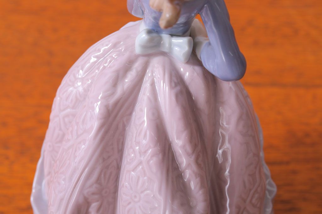 アンティーク雑貨　リヤドロ(LLADRO) EVITA(エビータ)　傘と少女