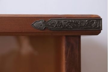 民芸家具　高級品!屋久杉材のサイドボード(飾り棚)