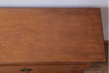 民芸家具　高級品!屋久杉材のサイドボード(飾り棚)
