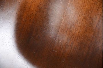 中古　飛騨産業　キツツキマーク　スティックバック回転椅子