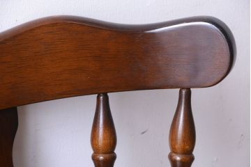 中古　飛騨産業　キツツキマーク　スティックバックチェア(1)