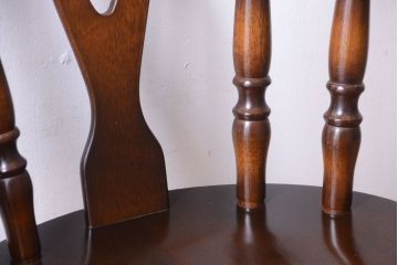 中古　飛騨産業　キツツキマーク　スティックバックチェア(1)