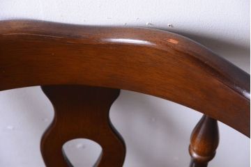 中古　飛騨産業　キツツキマーク　スティックバックチェア(1)