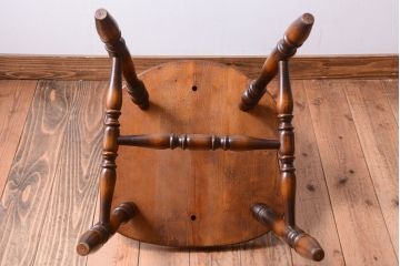 中古　飛騨産業　キツツキマーク　スティックバックチェア(1)