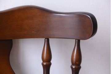 中古　飛騨産業　キツツキマーク　スティックバックチェア(2)