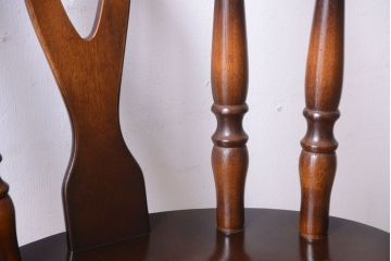 中古　飛騨産業　キツツキマーク　スティックバックチェア(2)