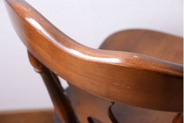 中古　飛騨産業　キツツキマーク　スティックバックチェア(2)