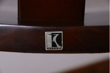 中古　飛騨産業　キツツキマーク　スティックバックチェア(2)