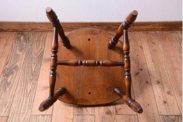 中古　飛騨産業　キツツキマーク　スティックバックチェア(2)