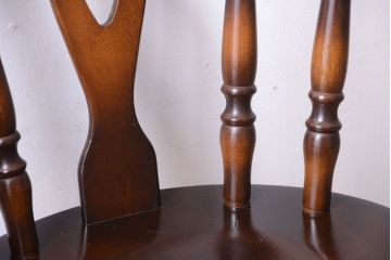 中古　飛騨産業　キツツキマーク　スティックバックチェア(3)