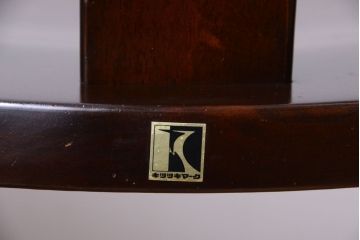 中古　飛騨産業　キツツキマーク　スティックバックチェア(3)