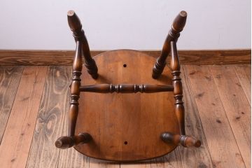 中古　飛騨産業　キツツキマーク　スティックバックチェア(3)