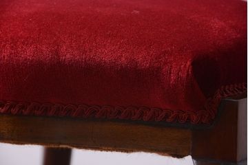 ヴィンテージ家具　イギリスビンテージ　透かし彫りが美しい木製椅子(2)