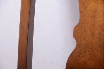 アンティーク家具　イギリスアンティーク　シンプルな木製チェア(1)