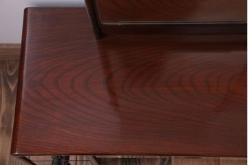 中古　民芸家具　欅材!上品な鏡台(ドレッサー)