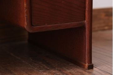 中古　民芸家具　欅材!上品な鏡台(ドレッサー)