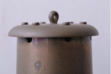 アンティーク雑貨　イギリスビンテージ　Wales Cymru社製オイルランタン(ランプ)