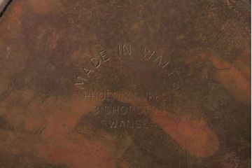アンティーク雑貨　イギリスビンテージ　Wales Cymru社製オイルランタン(ランプ)