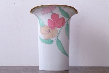 アンティーク雑貨　ビンテージ　ドイツ　LEONARD(レオナール)　花瓶(フラワーベース)