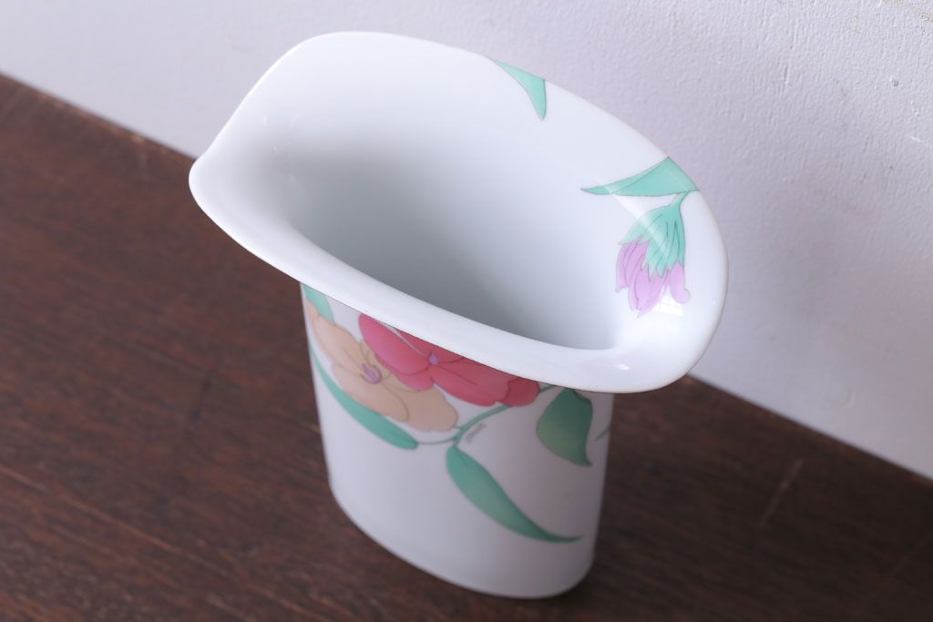 アンティーク雑貨　ビンテージ　ドイツ　LEONARD(レオナール)　花瓶(フラワーベース)