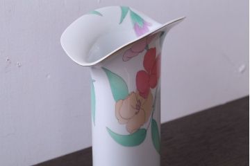 アンティーク雑貨　ビンテージ　ドイツ　LEONARD(レオナール)　花瓶(フラワーベース)