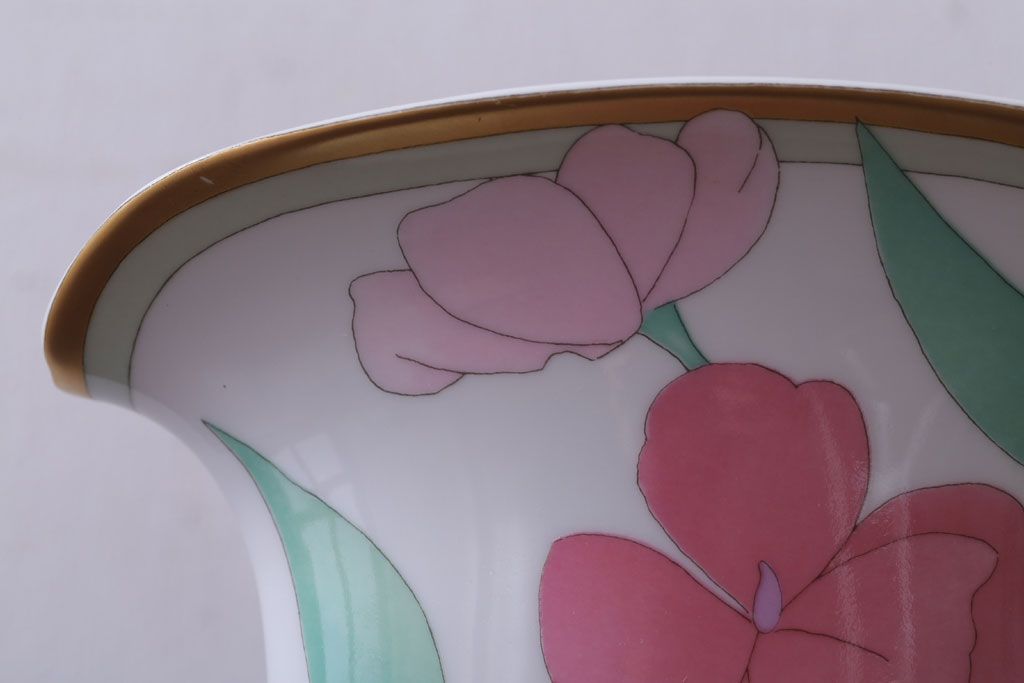 アンティーク雑貨　ビンテージ　ドイツ　LEONARD(レオナール)　花瓶(フラワーベース)