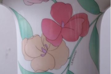 アンティーク雑貨　ビンテージ　ドイツ　LEONARD(レオナール)　花瓶(フラワーベース)