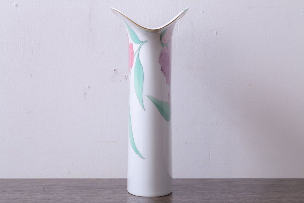 アンティーク雑貨　ビンテージ　ドイツ　LEONARD(レオナール)　花瓶(フラワーベース)