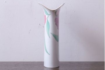 アンティーク雑貨　ビンテージ　ドイツ　LEONARD(レオナール)　花瓶(フラワーベース)