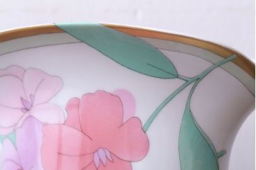 アンティーク雑貨　ビンテージ　ドイツ　LEONARD(レオナール)　花瓶(フラワーベース)